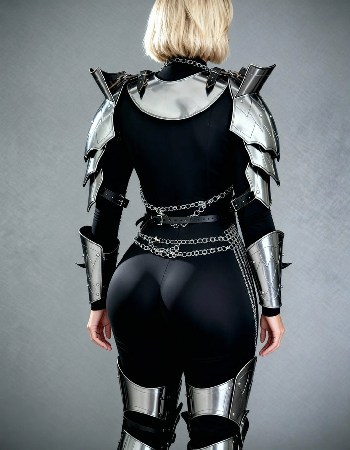 Noble Valkyrie Steel Armor – Women’s LARP Ensemble OathboundSteel