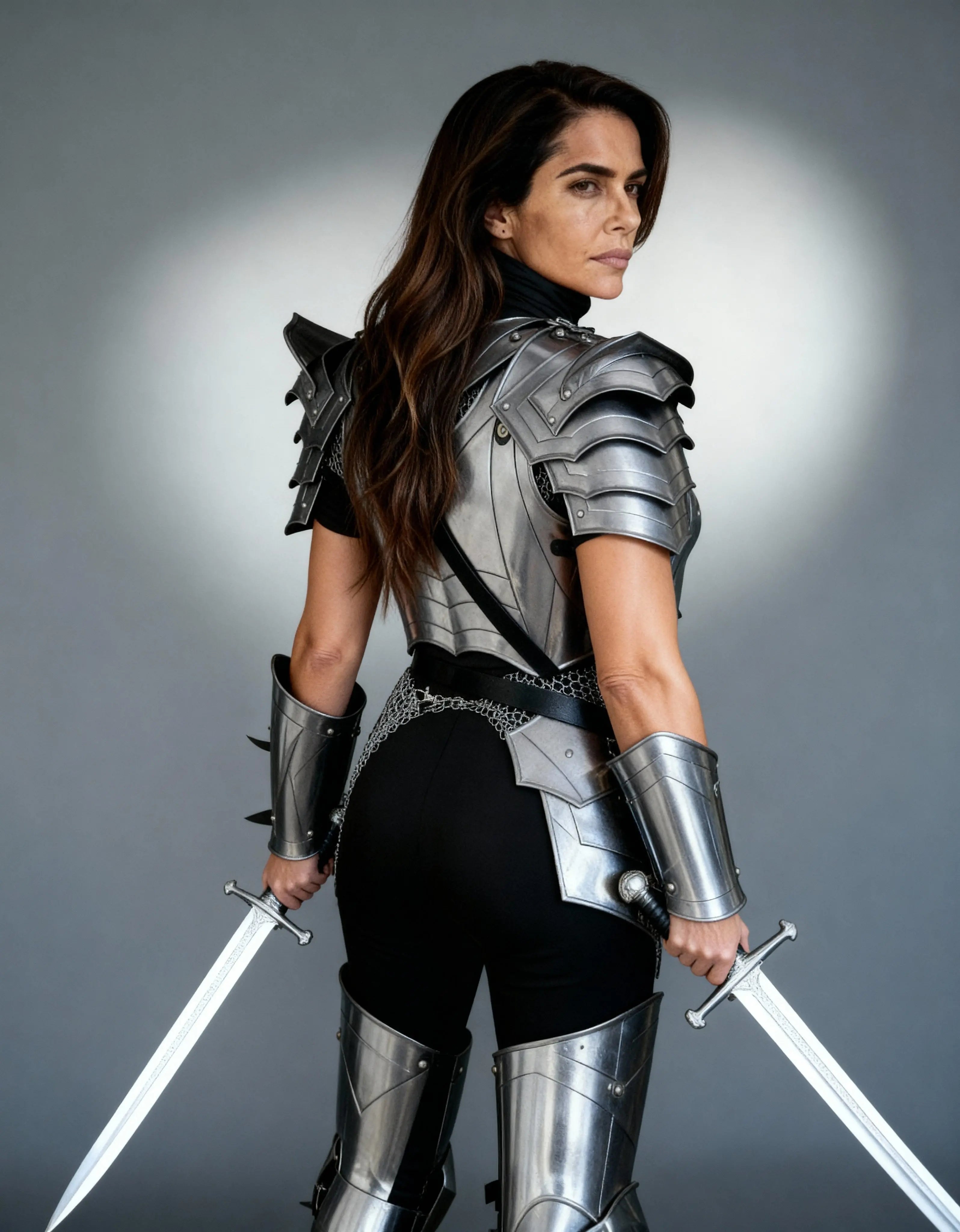 Classic Steel Warrior Armor – Women’s LARP Battle Gear OathboundSteel