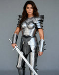 Classic Steel Warrior Armor – Women’s LARP Battle Gear OathboundSteel