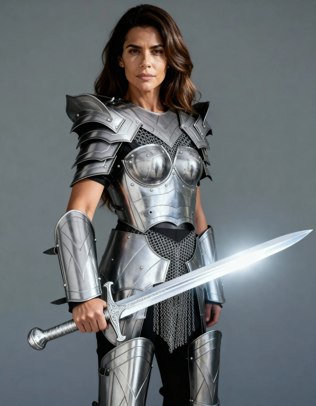 Classic Steel Warrior Armor – Women’s LARP Battle Gear OathboundSteel
