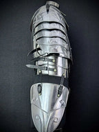 Medieval Knight Full Plate Armor Set – Engraved Steel Cuirass & Pauldrons for LARP Cosplay Medieval Armory