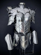 Handcrafted Women’s Medieval Knight Armor Set – Plate & Chainmail for LARP Cosplay Medieval Armory
