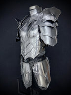 Gothic Red Knight Armor – Women’s Medieval Battle Suit OathboundSteel