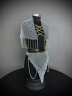 Elite Medieval Armor Set for Women – Hand-Forged Chainmail & Steel Cuirass | LARP, Fantasy & SCA Combat-Ready Costume ISH Collection