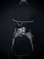 Brave Lady Medieval Armor Set – Chainmail & Steel Cuirass LARP Cosplay Costume Medieval Armory