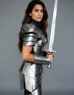 Classic Steel Warrior Armor – Women’s LARP Battle Gear OathboundSteel