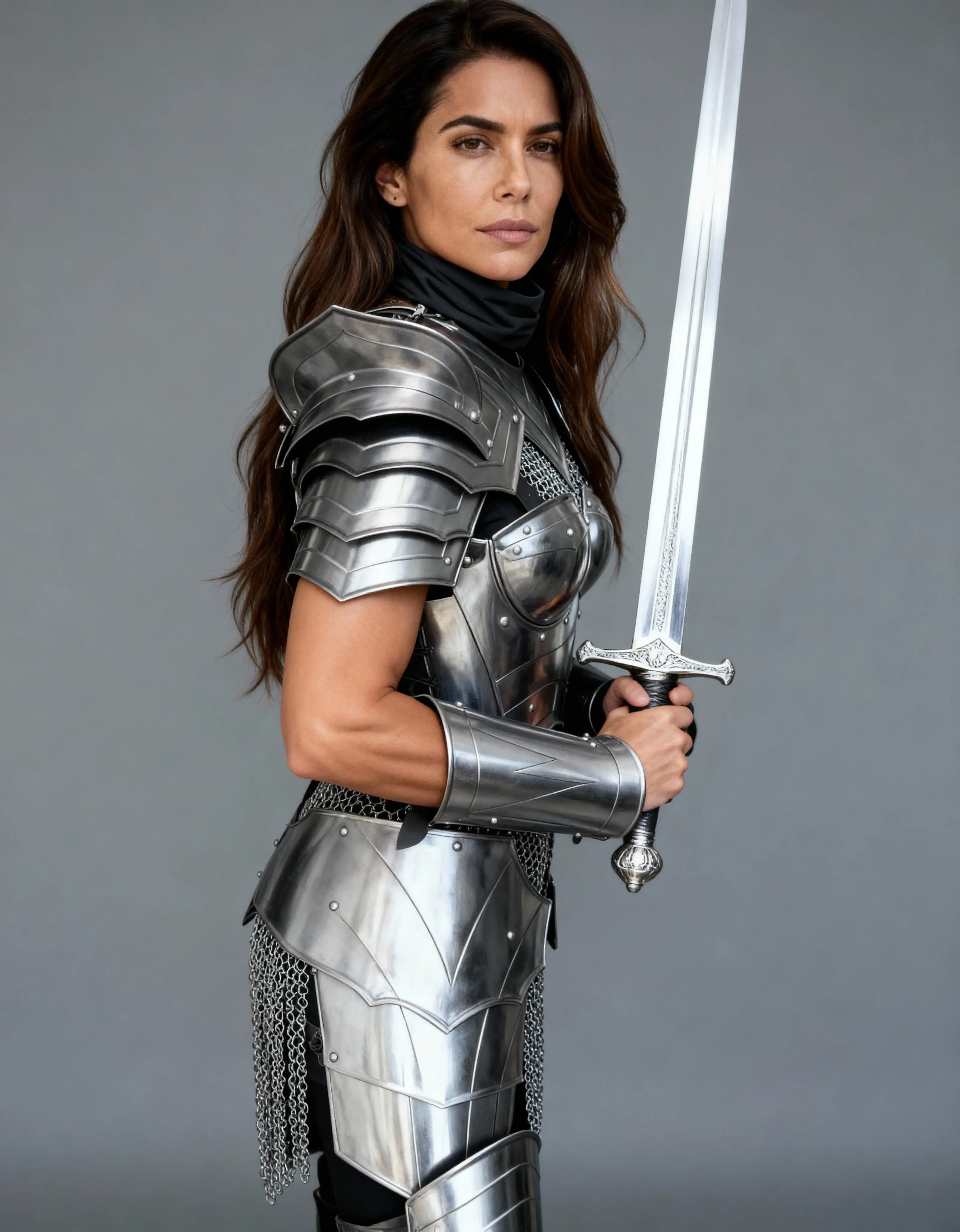 Classic Steel Warrior Armor – Women’s LARP Battle Gear OathboundSteel