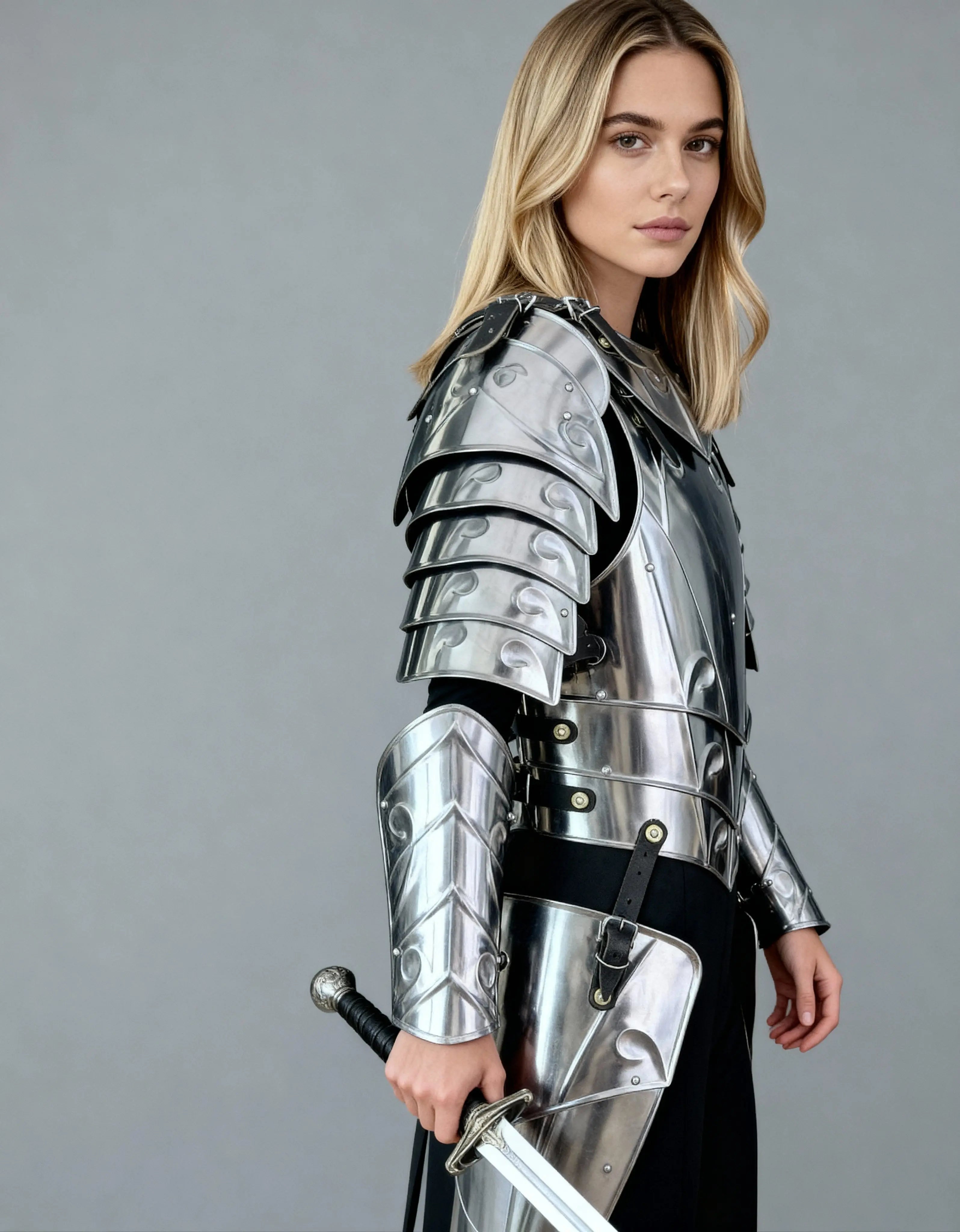 Royal Guardian Steel Armor – Women’s Full Suit OathboundSteel