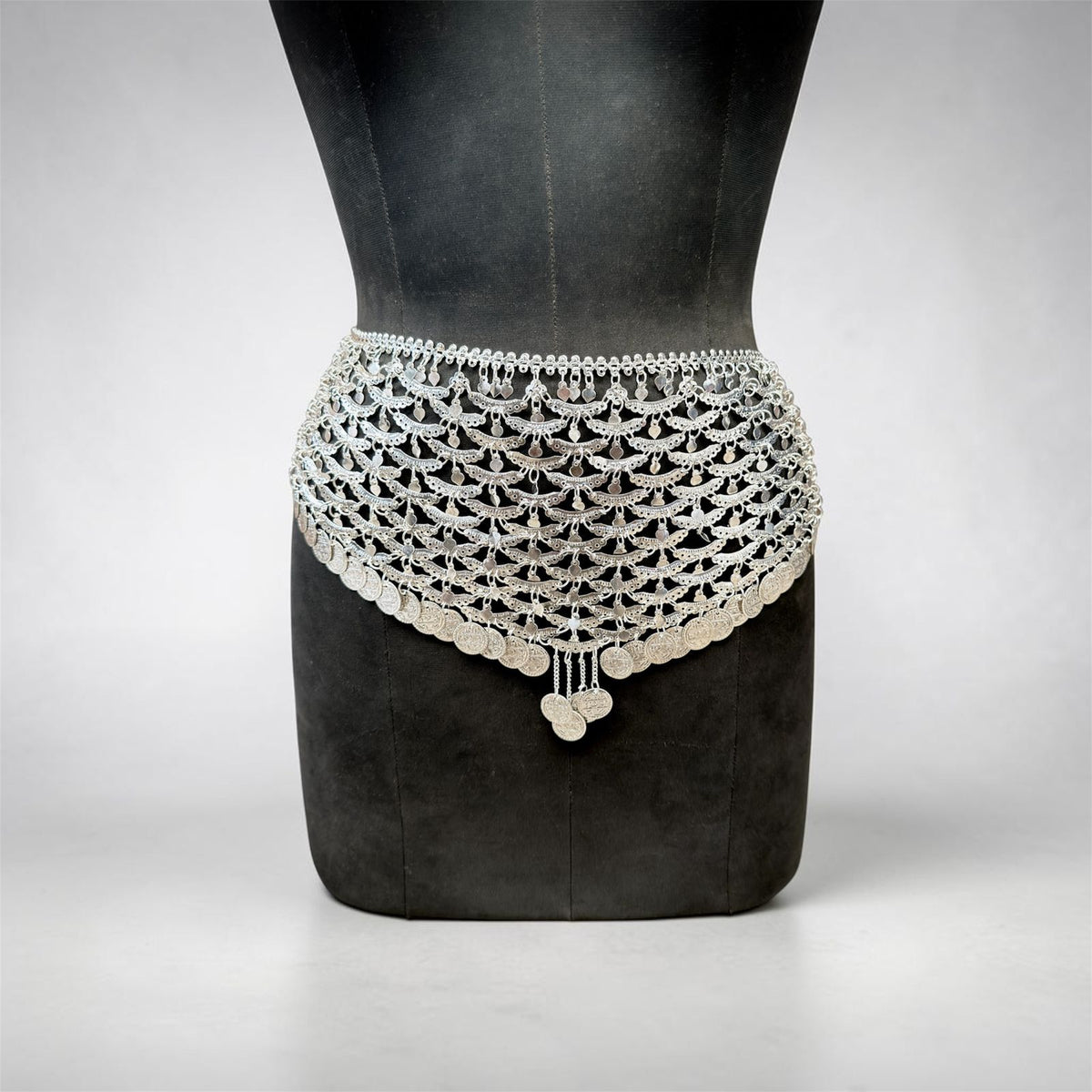 ⚔️ Women's Silver Chainmail Armor Set 🛡️ | Handmade Chainmail Top, Skirt & Armor Belt | Medieval Fantasy Cosplay | LARP Costume | Renaissance Fair Warrior Outfit