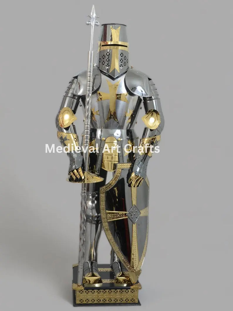 Medieval Knight Suit of Armor, Cosplay Armor, Larp Armor, Unique Costume, gift items ISH Collection