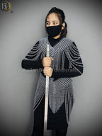Chainmail Harness, Chainmail Chains Layers top & Skirt, Rings Costume, Wedding Cosplay Costume, Larp , Cosplay, Sca Armor, Gift For Women. ISH Collection