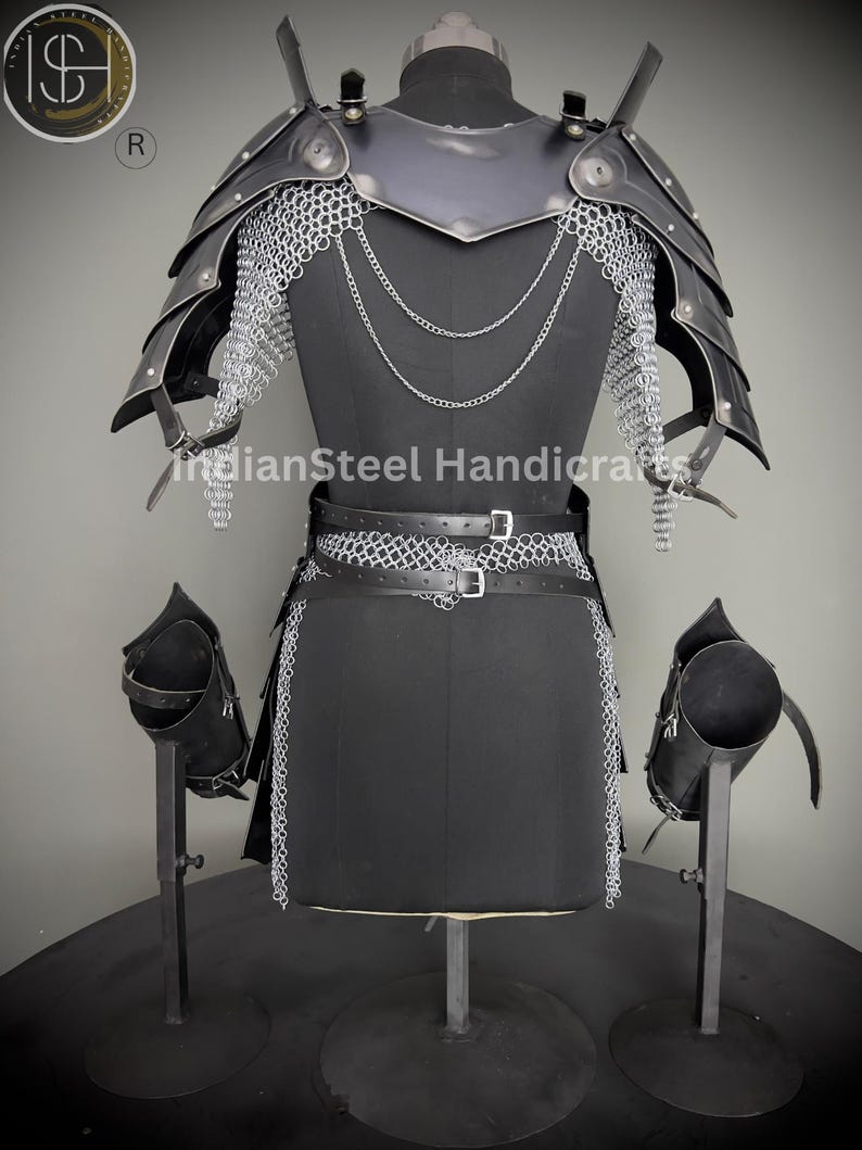 Medieval Knight Armor, Brave Lady Armor, Chainmail Armor, Cosplay Armor, Sca Armor, Larp Armor, Fantasy Armor, Gift for women