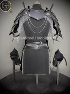 Medieval Knight Armor, Brave Lady Armor, Chainmail Armor, Cosplay Armor, Sca Armor, Larp Armor, Fantasy Armor, Gift for women ISH Collection