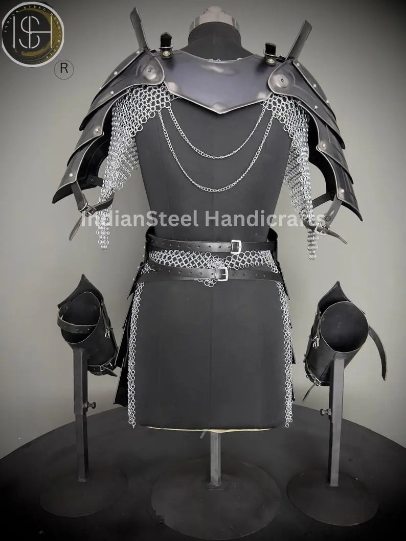 Medieval Knight Armor, Brave Lady Armor, Chainmail Armor, Cosplay Armor, Sca Armor, Larp Armor, Fantasy Armor, Gift for women ISH Collection