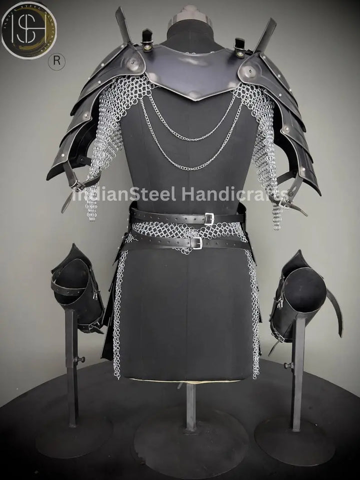Medieval Knight Armor, Brave Lady Armor, Chainmail Armor, Cosplay Armor, Sca Armor, Larp Armor, Fantasy Armor, Gift for women ISH Collection
