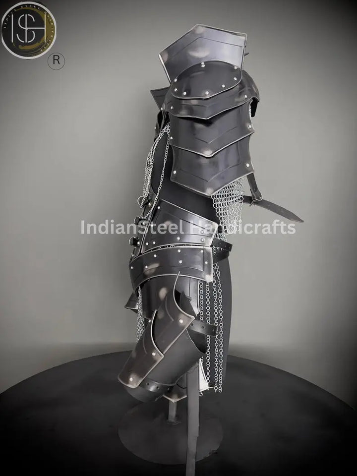 Medieval Knight Armor, Brave Lady Armor, Chainmail Armor, Cosplay Armor, Sca Armor, Larp Armor, Fantasy Armor, Gift for women ISH Collection