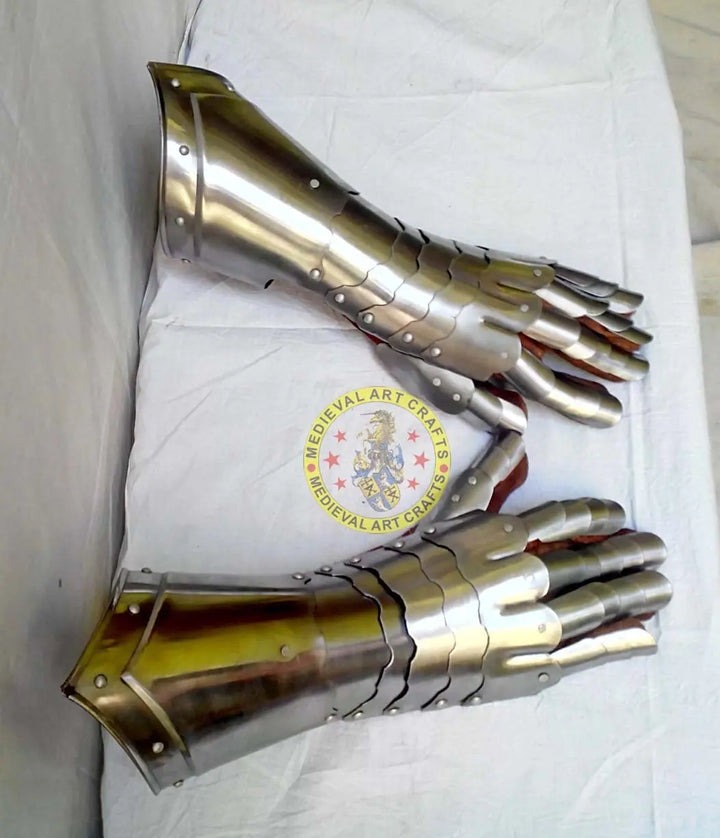 Medieval Knight Gauntlet Armor, Cosplay Armor, Sca Armor, LARP Armor, Fantay Gloves, Gift for Men/Women ISH Collection