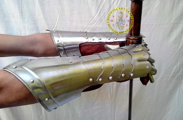 Medieval Knight Gauntlet Armor, Cosplay Armor, Sca Armor, LARP Armor, Fantay Gloves, Gift for Men/Women ISH Collection