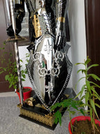 Knight Armor Suit, Beautiful texture, Great Display armor, Larp, Halloween Gift ISH Collection