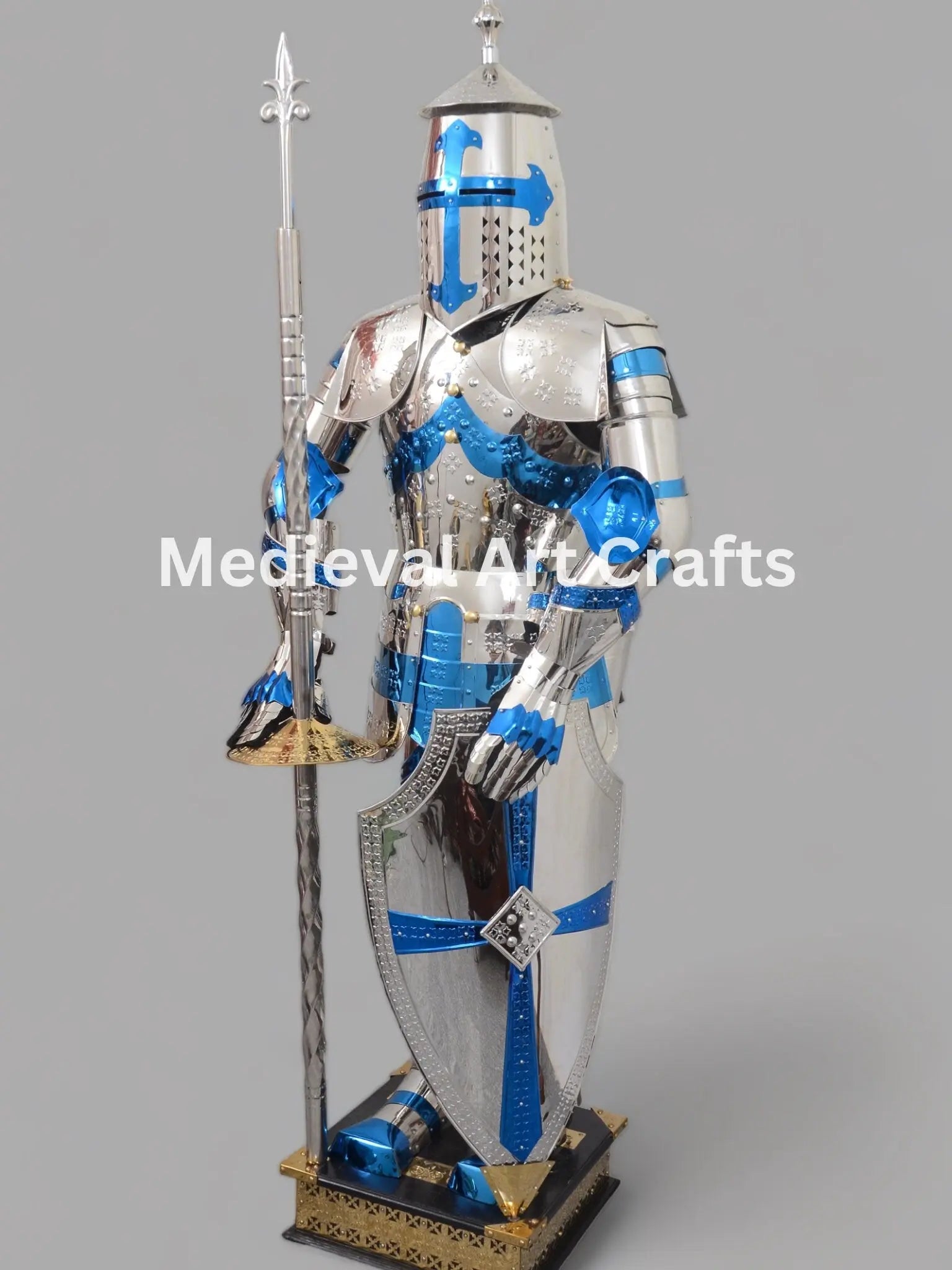 Medieval Knight Suit of Armor, Cosplay Armor, Larp Armor, Unique Costume, gift items. ISH Collection