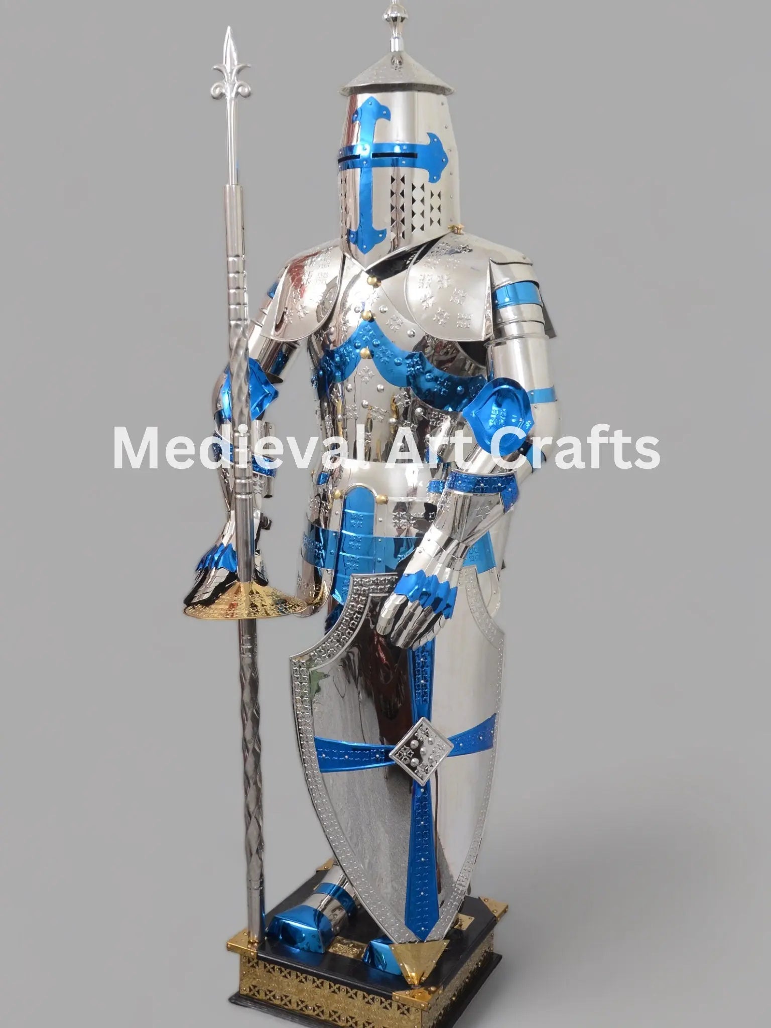 Medieval Knight Suit of Armor, Cosplay Armor, Larp Armor, Unique Costume, gift items. ISH Collection