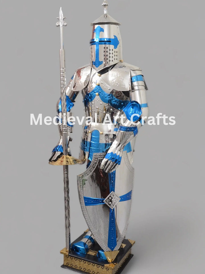 Medieval Knight Suit of Armor, Cosplay Armor, Larp Armor, Unique Costume, gift items. ISH Collection