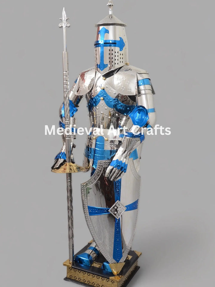 Medieval Knight Suit of Armor, Cosplay Armor, Larp Armor, Unique Costume, gift items. ISH Collection