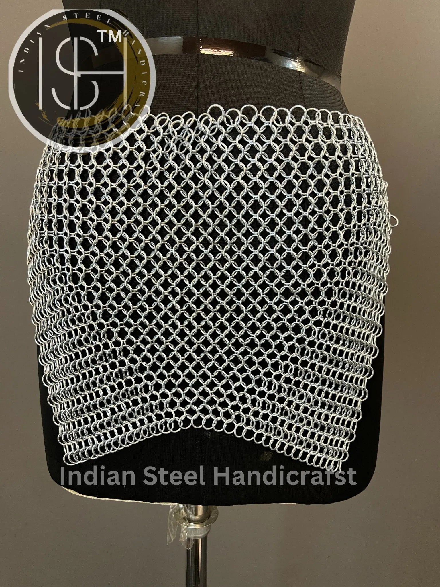 Chainmail Viking Skirt & Top, Ren faire, Chainmaile Handmade Medieval Cosplay Armor, Larp Costume, Mother's day Reenactment, Christmas Gift