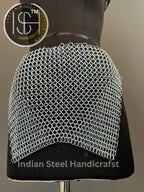 Chainmail Viking Skirt & Top, Ren faire, Chainmaile Handmade Medieval Cosplay Armor, Larp Costume, Mother's day Reenactment, Christmas Gift