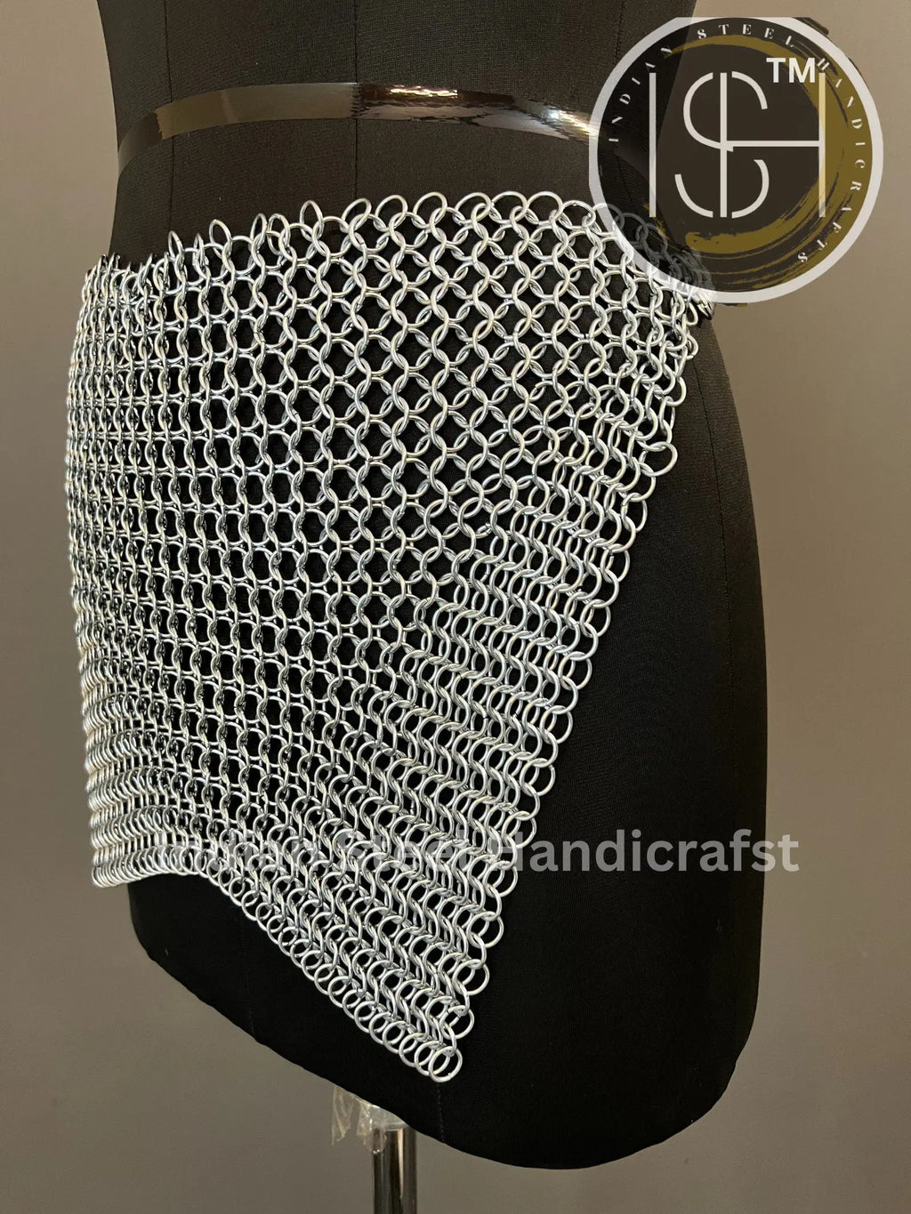 Chainmail Viking Skirt & Top, Ren faire, Chainmaile Handmade Medieval Cosplay Armor, Larp Costume, Mother's day Reenactment, Christmas Gift
