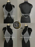 Female Knight Armor: Steel Gorget, Pouldron & Chainmail - LARP Cosplay