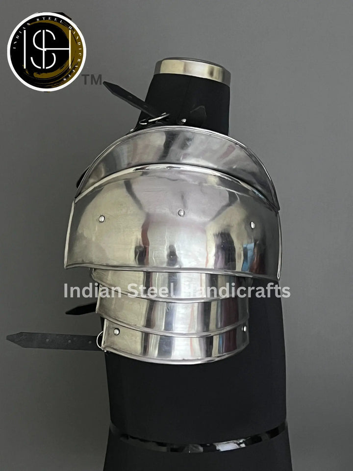 Knight Brave Male Armor, Gorget Pouldron Armor,Cosplay Armor, Sca Armor, Larp Armor, Gifts for MEN/ Women. ISH Collection