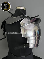 Knight Brave Male Armor, Gorget Pouldron Armor,Cosplay Armor, Sca Armor, Larp Armor, Gifts for MEN/ Women. ISH Collection