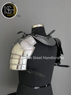 Knight Brave Male Armor, Gorget Pouldron Armor,Cosplay Armor, Sca Armor, Larp Armor, Gifts for MEN/ Women. ISH Collection