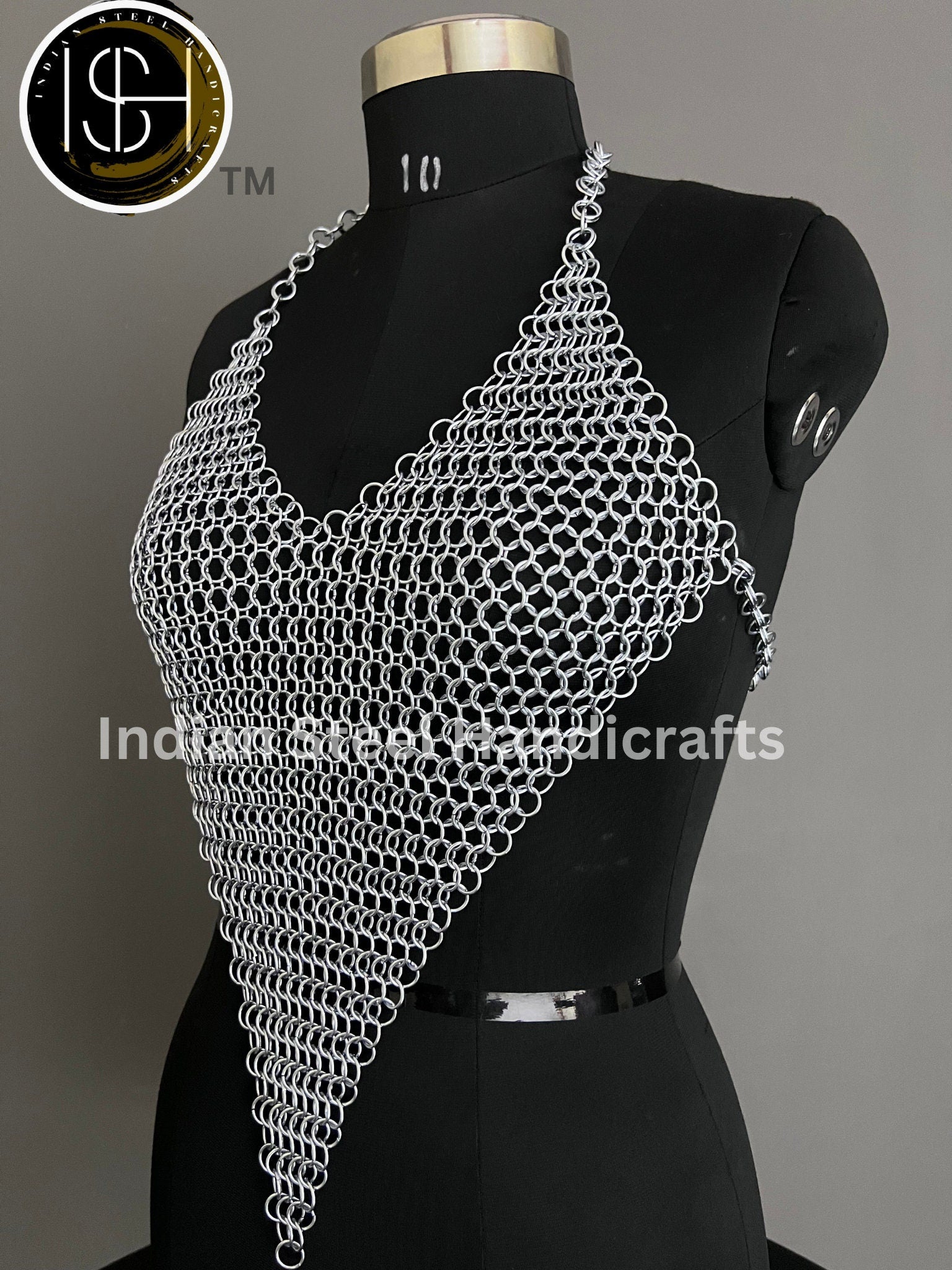 Medieval Chainmail Armor, Larp Armor, Cosplay Armor, Sca Armor, Fantasy Armor, Cosplay Clothing, Gift For Women