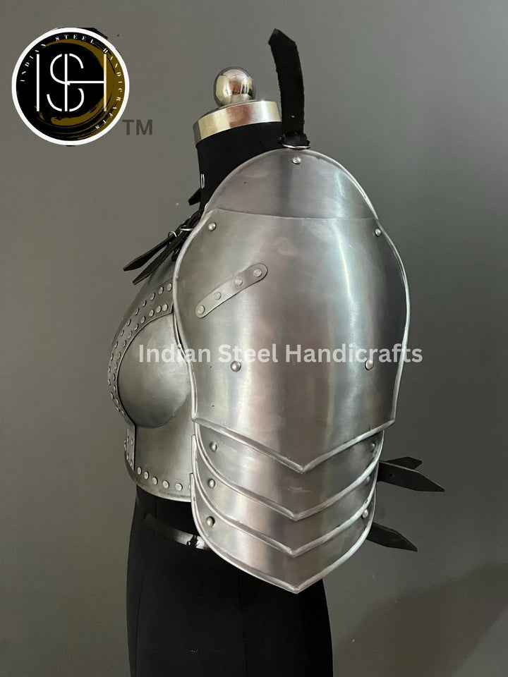 Steel Ciri Witcher Armor: Female Cosplay LARP Costume