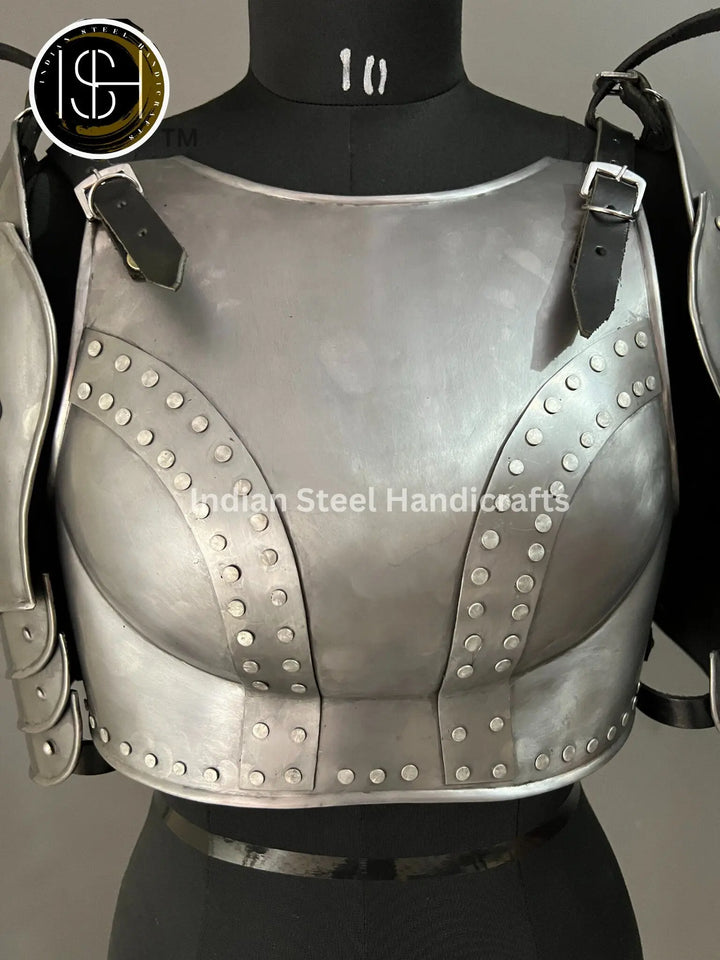 Steel Ciri Witcher Armor: Female Cosplay LARP Costume