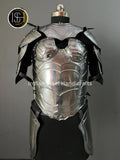 Medieval Lady Knight Armor: Steel Female Costume, LARP Cosplay