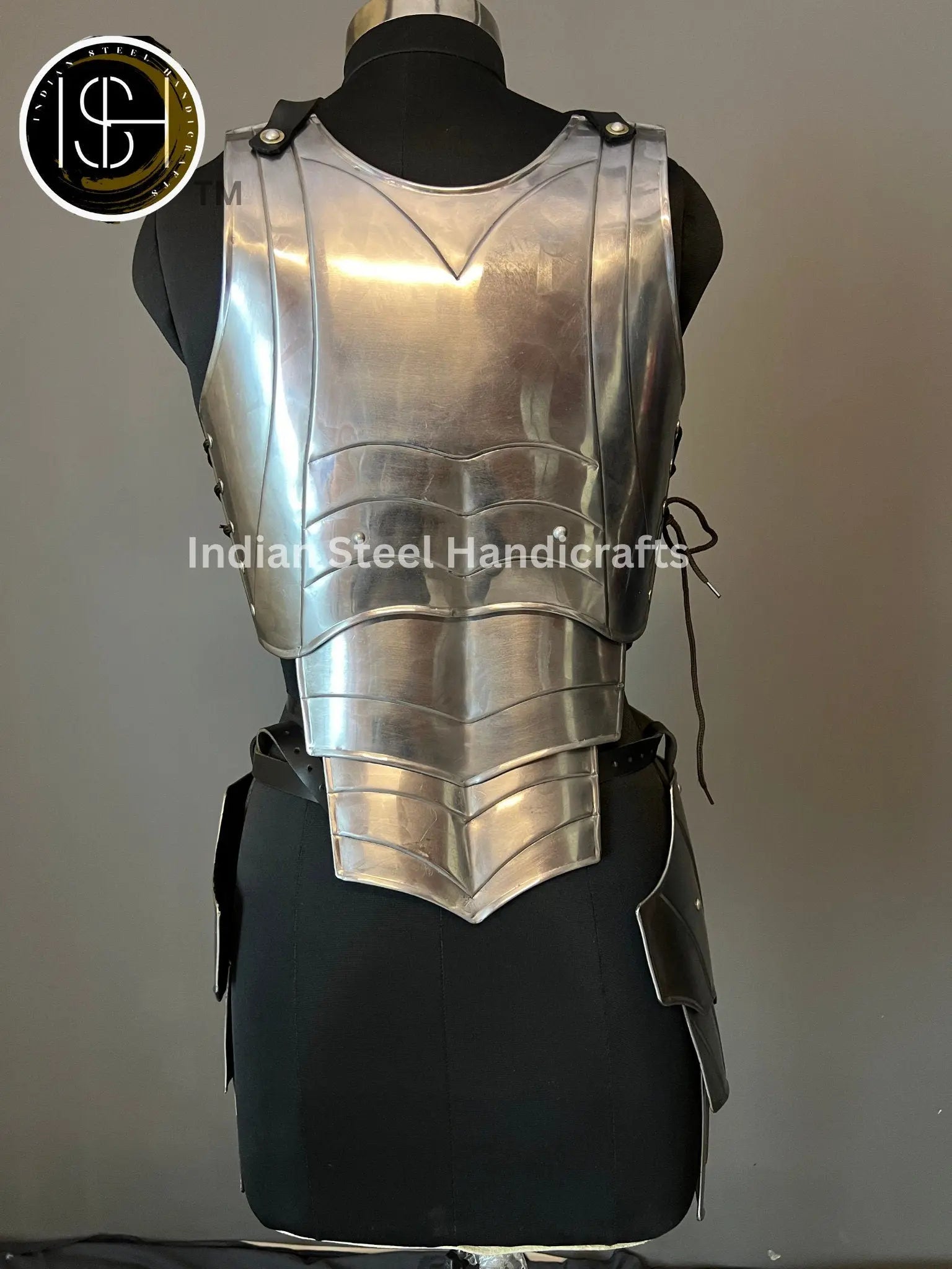 Medieval Steel Corset Armor: Female LARP Cosplay Costume