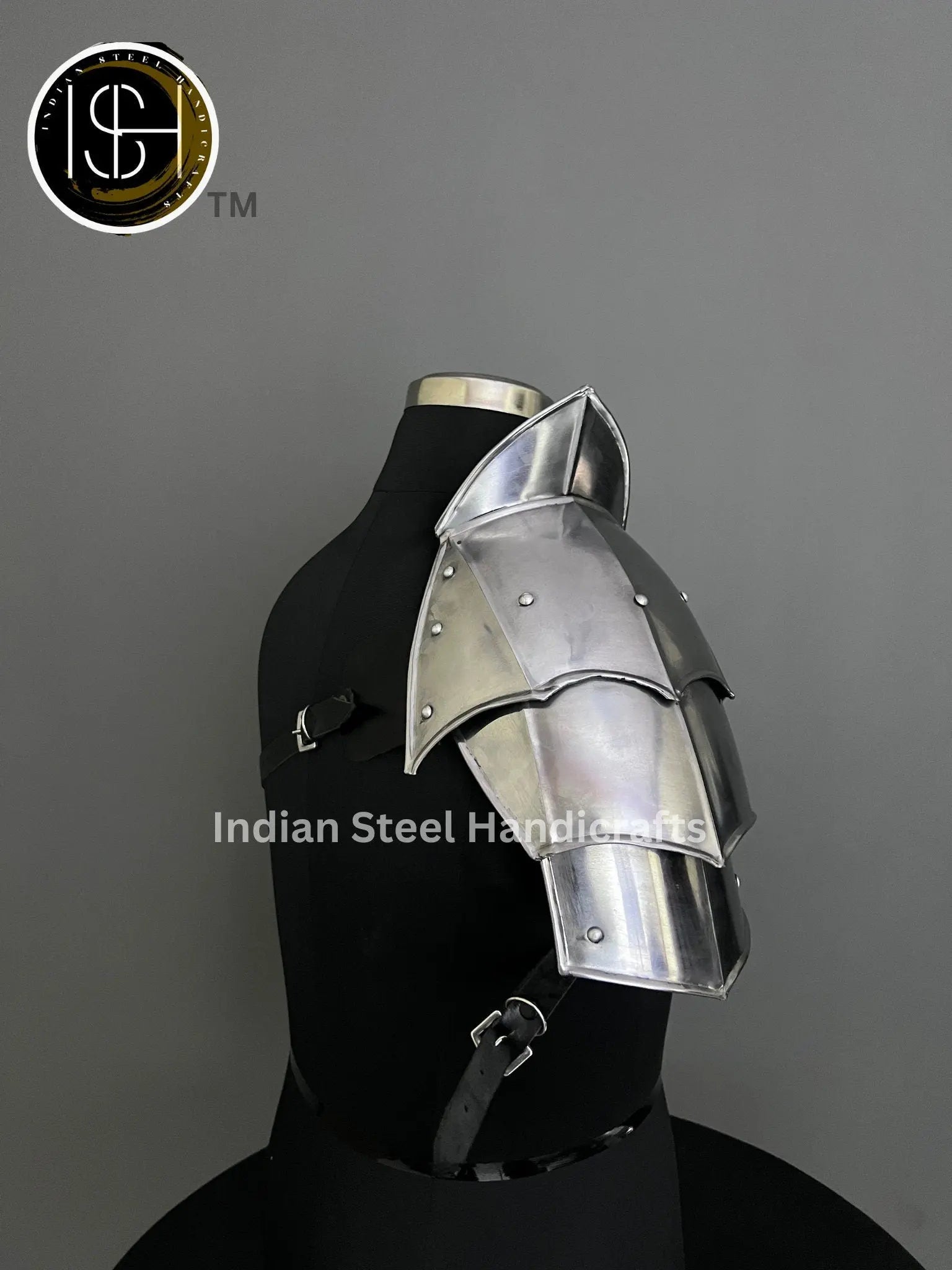 Medieval Knight Pauldron, LARP Armor, Cosplay Armor, Warrior Armour, Sca PAULDRON,  Gift items ISH Collection