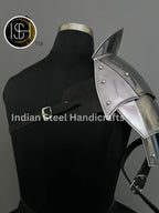 Medieval Knight Pauldron, LARP Armor, Cosplay Armor, Warrior Armour, Sca PAULDRON,  Gift items ISH Collection