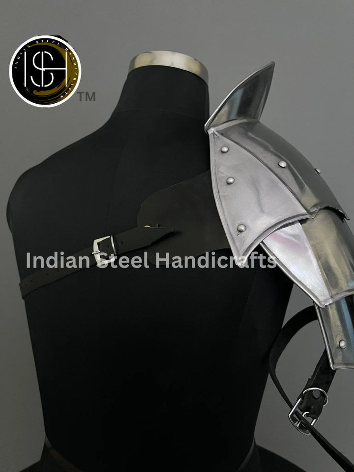 Medieval Knight Pauldron, LARP Armor, Cosplay Armor, Warrior Armour, Sca PAULDRON,  Gift items ISH Collection