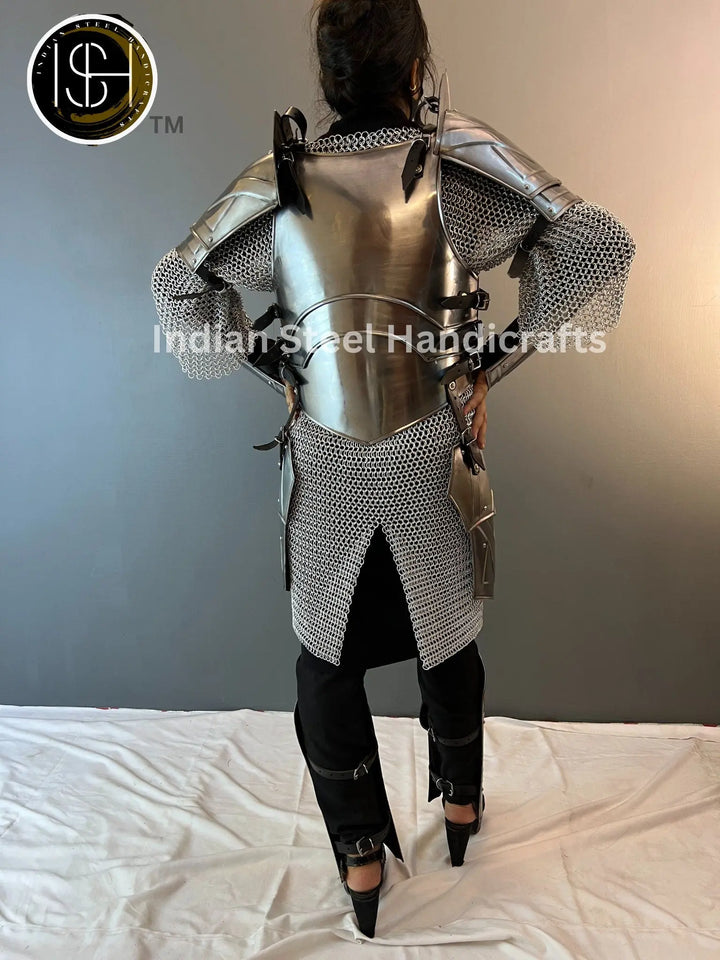 Medieval Steel Cuirass Armor: SCA LARP Cosplay Costume