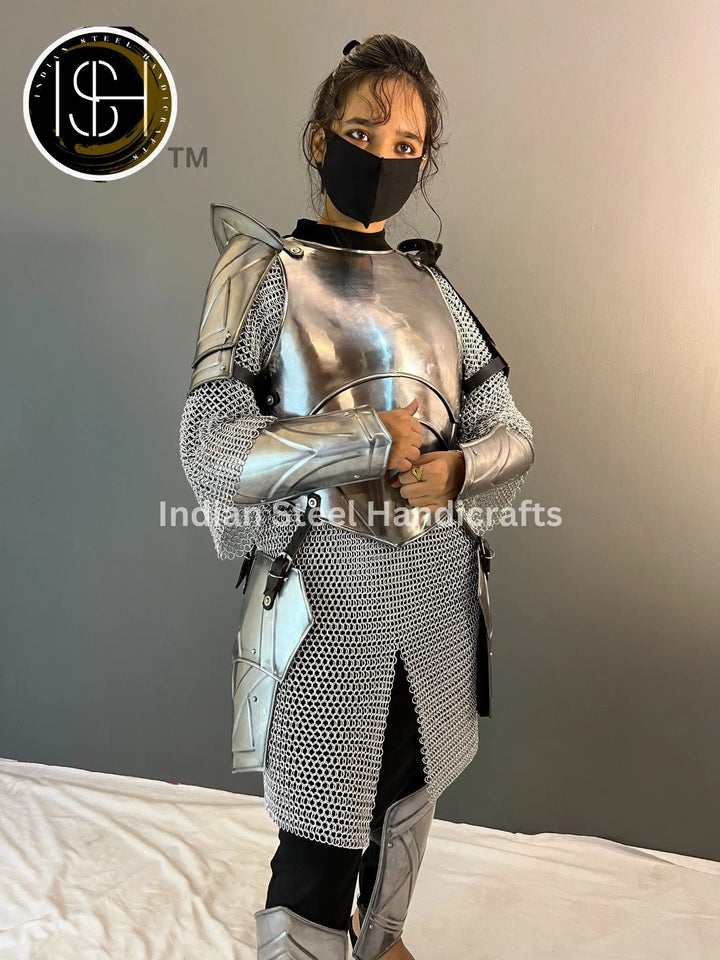 Medieval Steel Cuirass Armor: SCA LARP Cosplay Costume