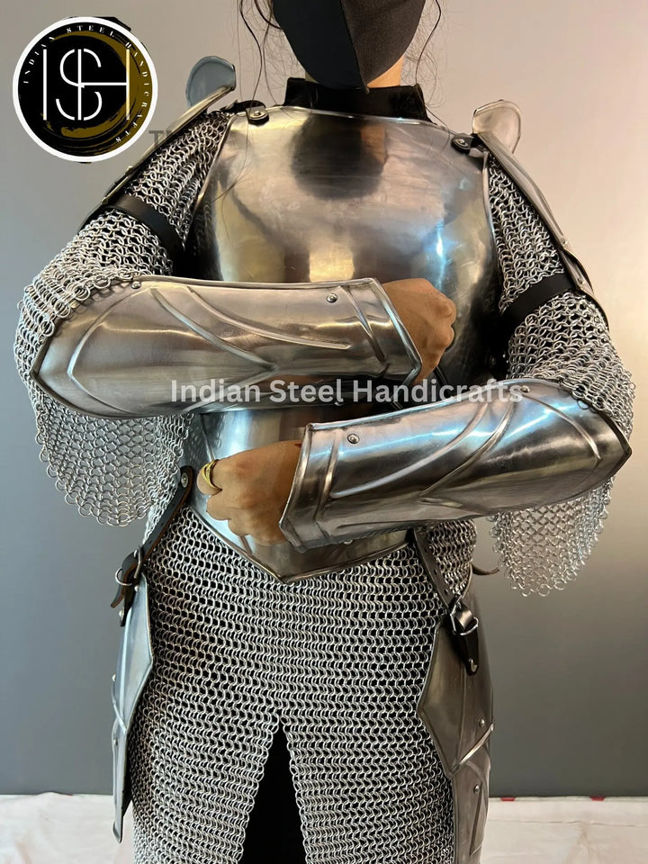 Medieval Steel Cuirass Armor: SCA LARP Cosplay Costume