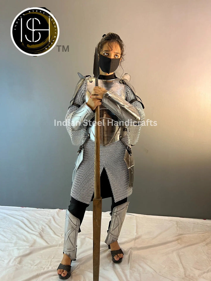 Medieval Steel Cuirass Armor: SCA LARP Cosplay Costume