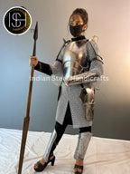 Medieval Steel Cuirass Armor: SCA LARP Cosplay Costume