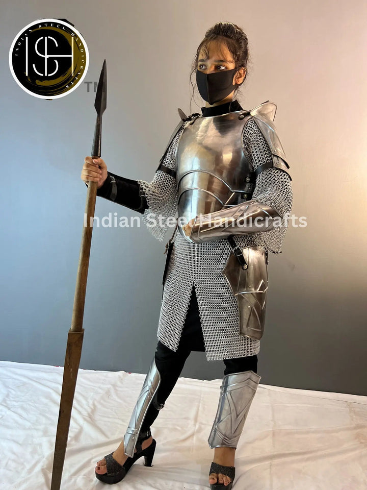 Medieval Steel Cuirass Armor: SCA LARP Cosplay Costume