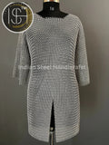 Female Knight Armor: Medieval Chainmail Costume, LARP Cosplay