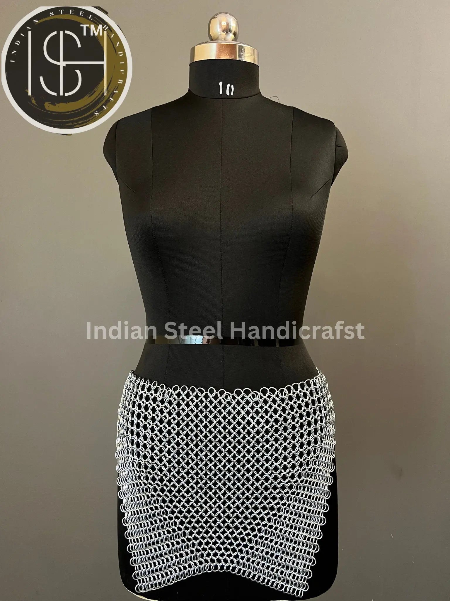 Chainmail Viking Skirt & Top, Ren faire, Chainmaile Handmade Medieval Cosplay Armor, Larp Costume, Mother's day Reenactment, Christmas Gift